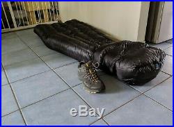 Zpacks ultralight classic sleeping bag 20 degree, 6', black